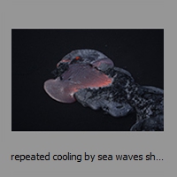 repeated cooling by sea waves shows fascinating breakouts